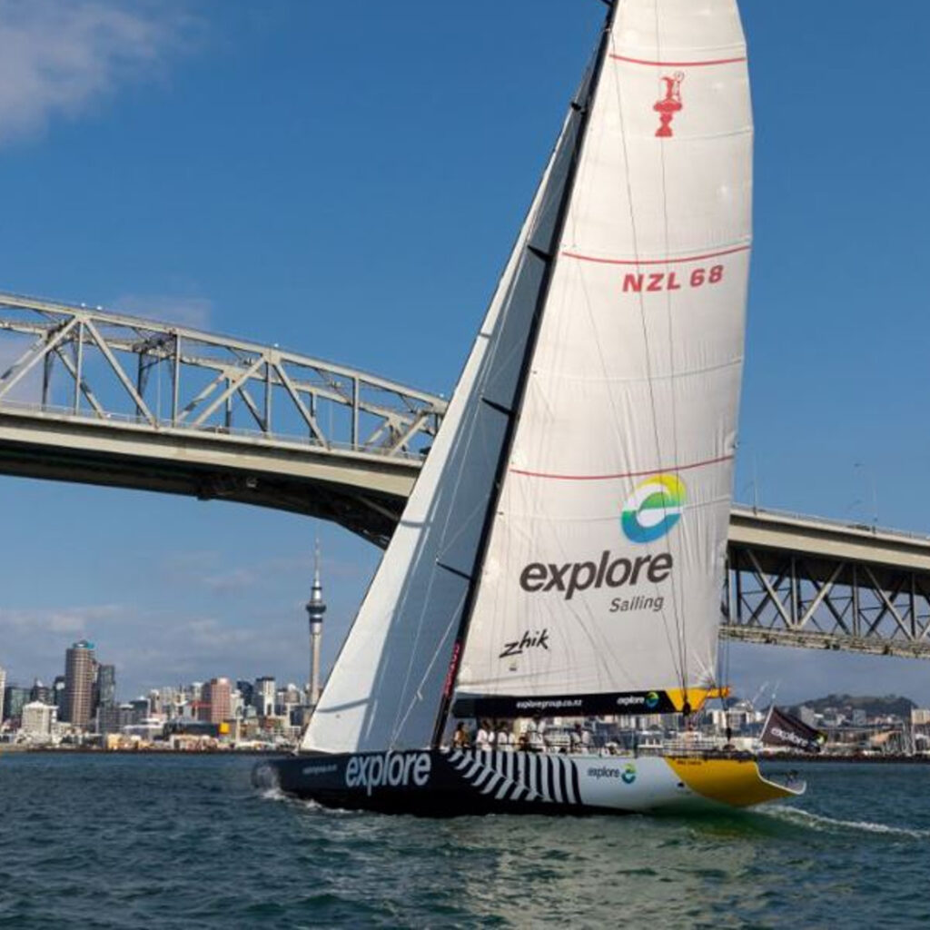 Chuffed gifts americas cup yacht yachting boat sailing auckland waitemata harbour present