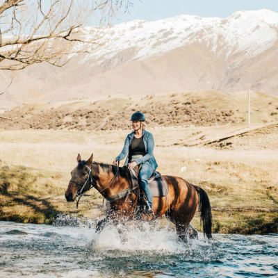 Chuffed gifts horse ride trek river present