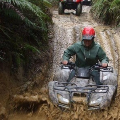 Chuffed gifts off road atv drive bush forest present