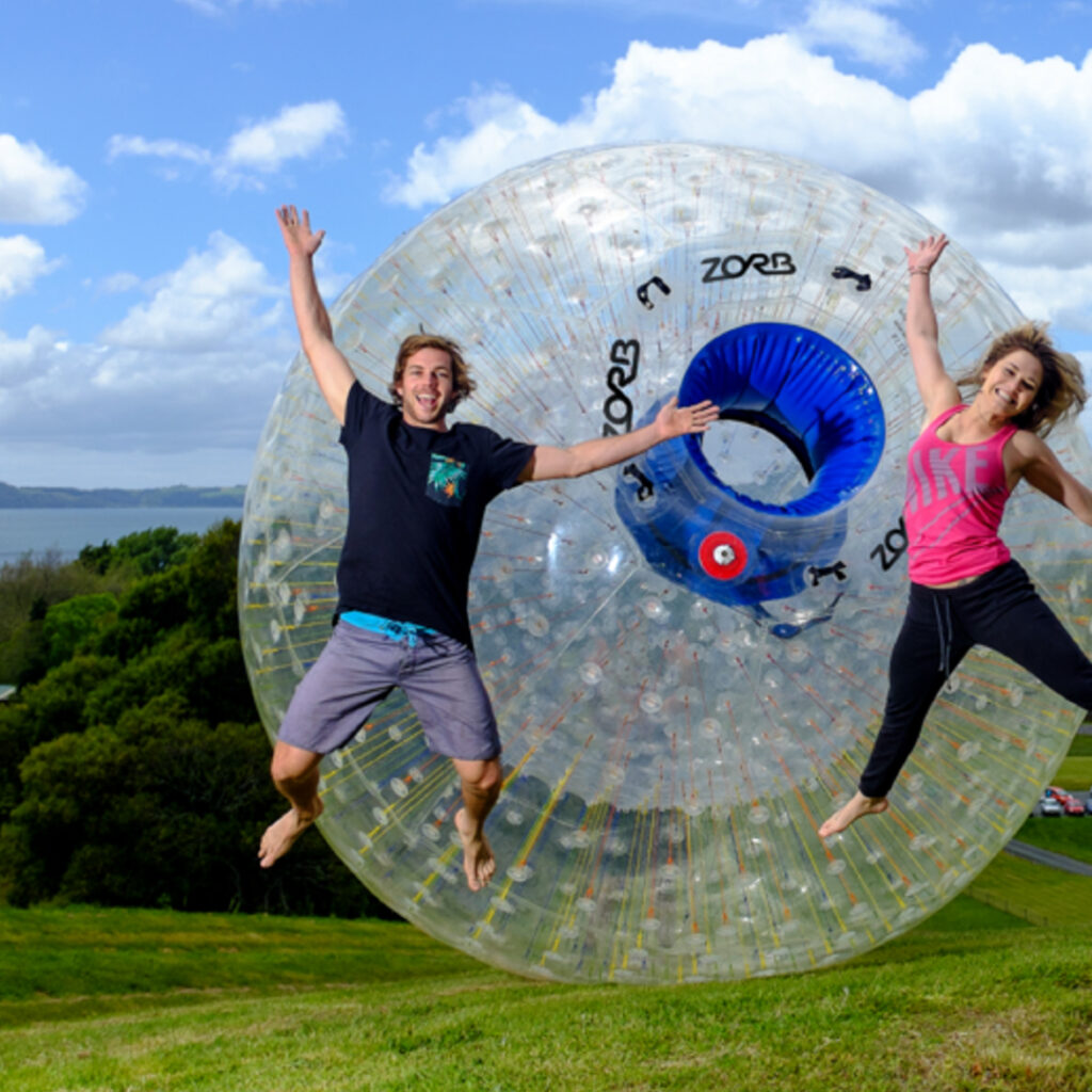 Chuffed gifts zorb zorbing Rotorua present