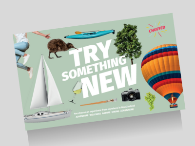 Try Something new experience Chuffed Gift