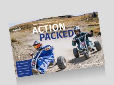Adventure Lover Experience Present from Chuffed Gifts